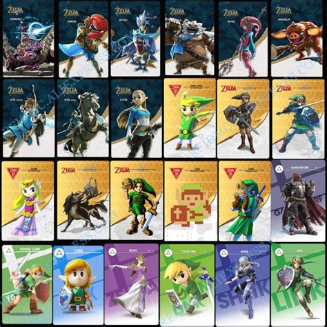 how do botw nfc amiibo cards work|amiibo card.